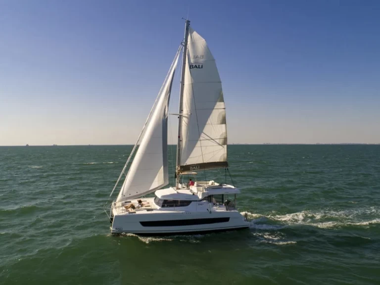 Bareboat Rental Catamaran Bali with a boat licence