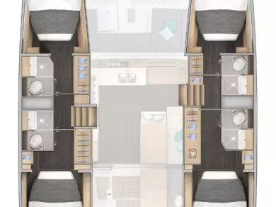 Boat rental Lagoon Lagoon 43 in Palma de Mallorca on Samboat