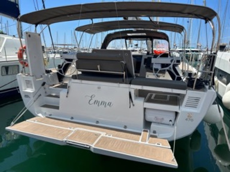 Dufour Dufour 470 charter bareboat or captained in  Olbia