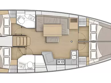 Bénéteau Oceanis 40.1 charter bareboat or captained in  Palma de Mallorca