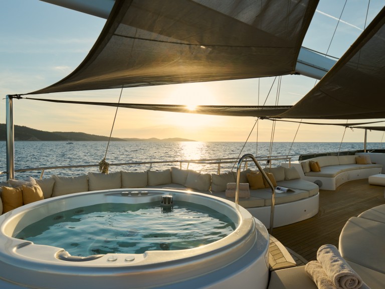 Sailboat rental in Split -  Luxury motor sailer