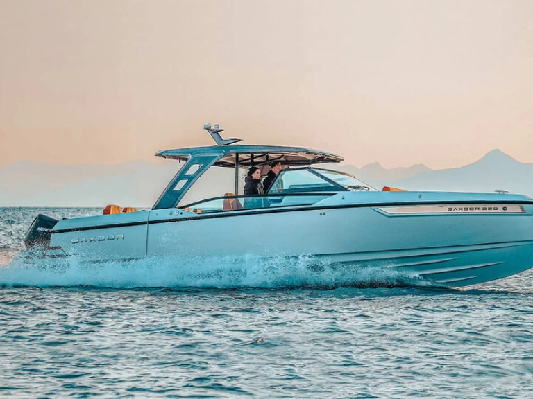 Motorboat rental in Kolymvari - Saxdor Saxdor 320 GTO