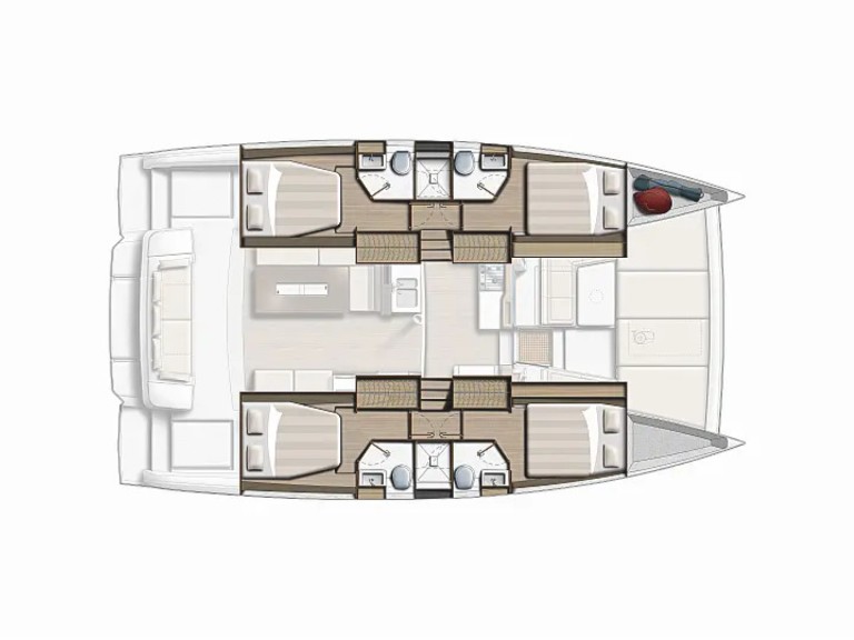 Bali Bali 4.2 charter bareboat or captained in  Skáfi