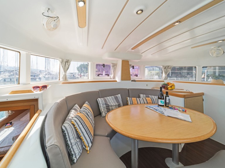 Lagoon Lagoon 380 charter bareboat or captained in  Kavála