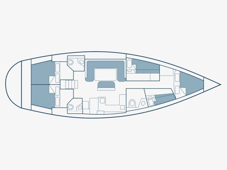 Sailboat rental in Nikiána - Bavaria Bavaria 50