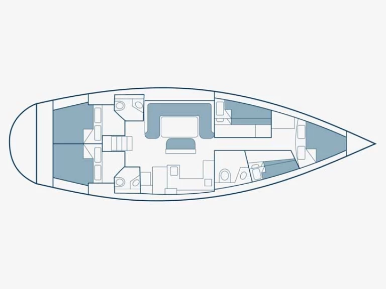 Sailboat rental in Nikiána - Bavaria Bavaria 50