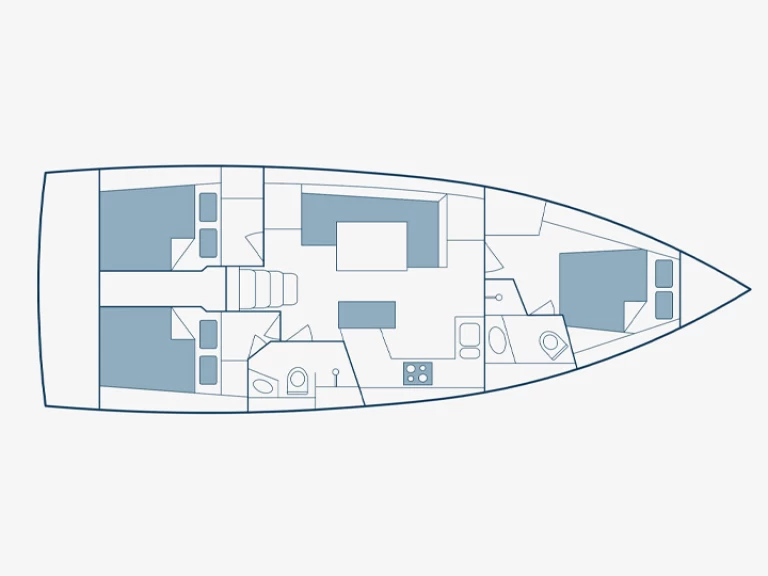 Yacht charter Nikiána cheap Oceanis 41.1[G]