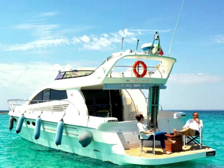 Motorboat rental in Porto Cesareo - Enterprise Marine 46 FLY BRIDGE