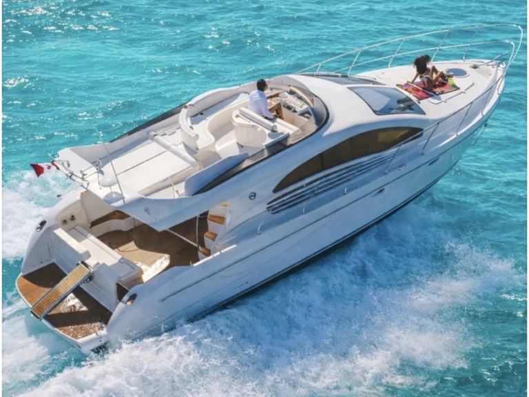 ENTERPISE MARINE EM 43 charter bareboat or captained in  Villasimius