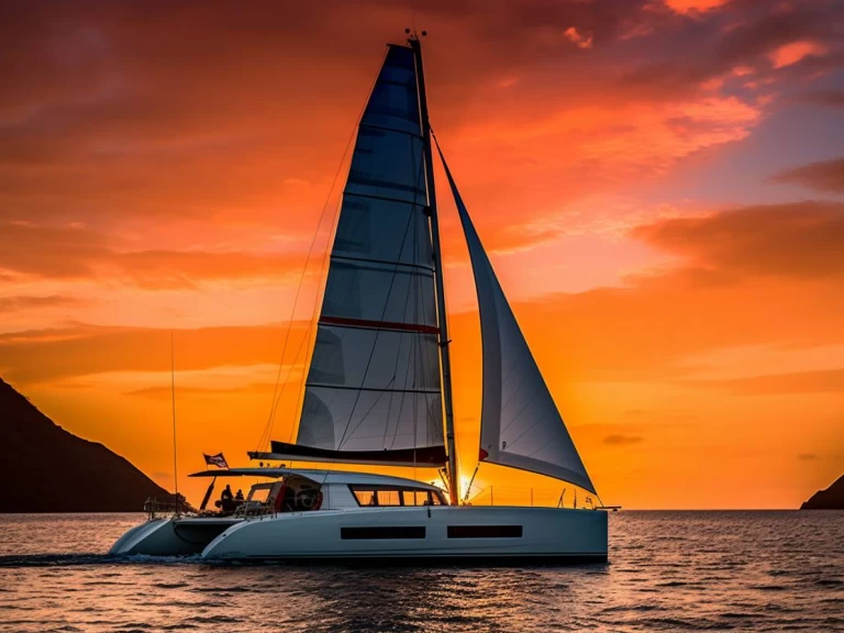Catamaran rental in Coco Bay - Lin Mar / Gold Coast Yachts Custom Catamaran 65