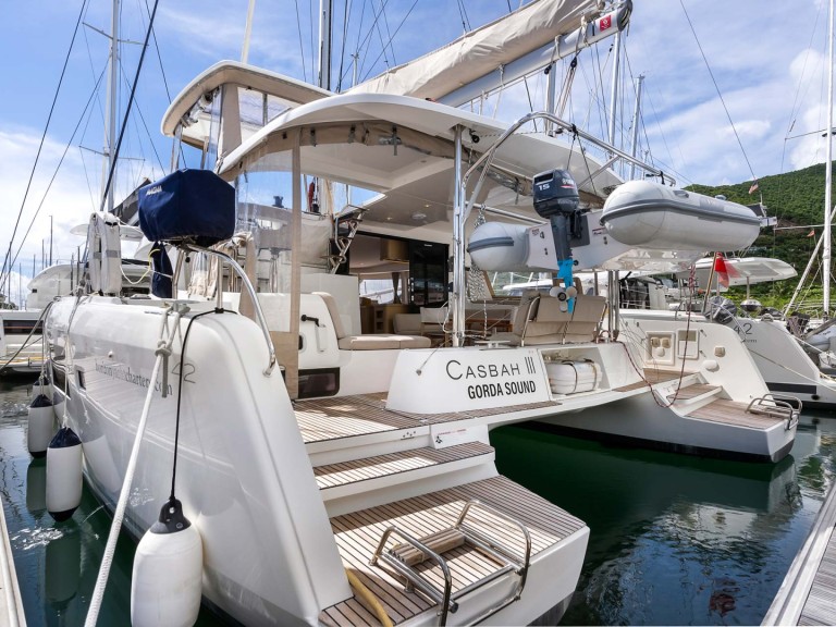 Bareboat Rental Catamaran Lagoon with a boat licence