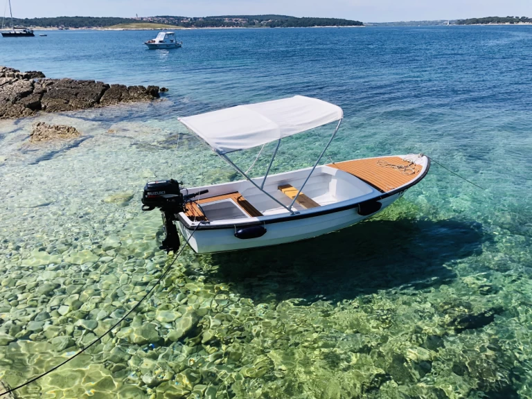 Motorboat rental with or without captain Učka Medulin