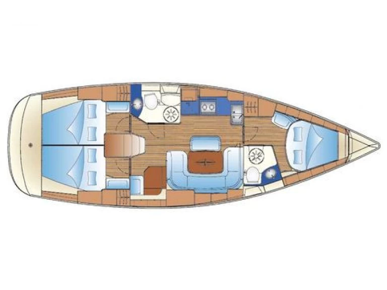 Sailboat for rent Nikiána at the best price