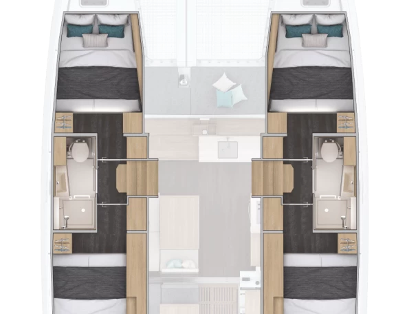 Catamaran for rent Pomer at the best price