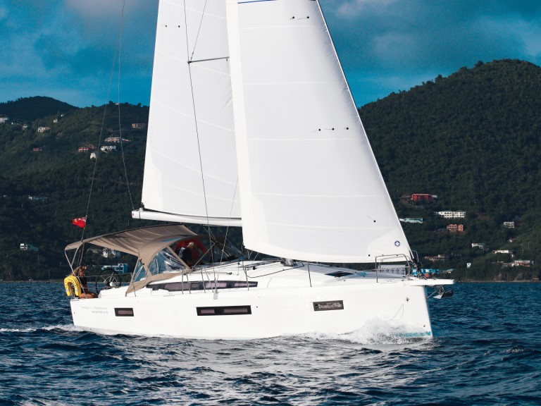 Jeanneau Sun Odyssey 410 charter bareboat or captained in  Road Town
