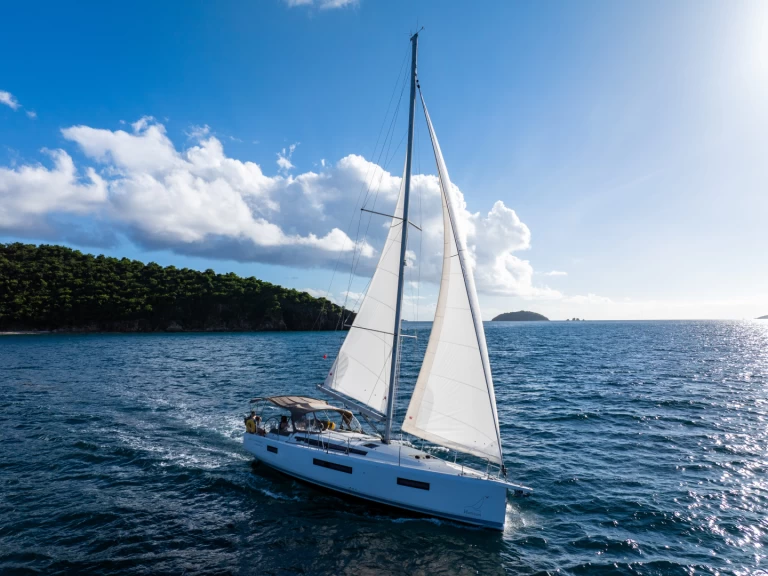Jeanneau Sun Odyssey 440 charter bareboat or captained in  Road Town