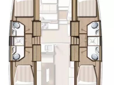 Bareboat Rental Catamaran Bali with a boat licence