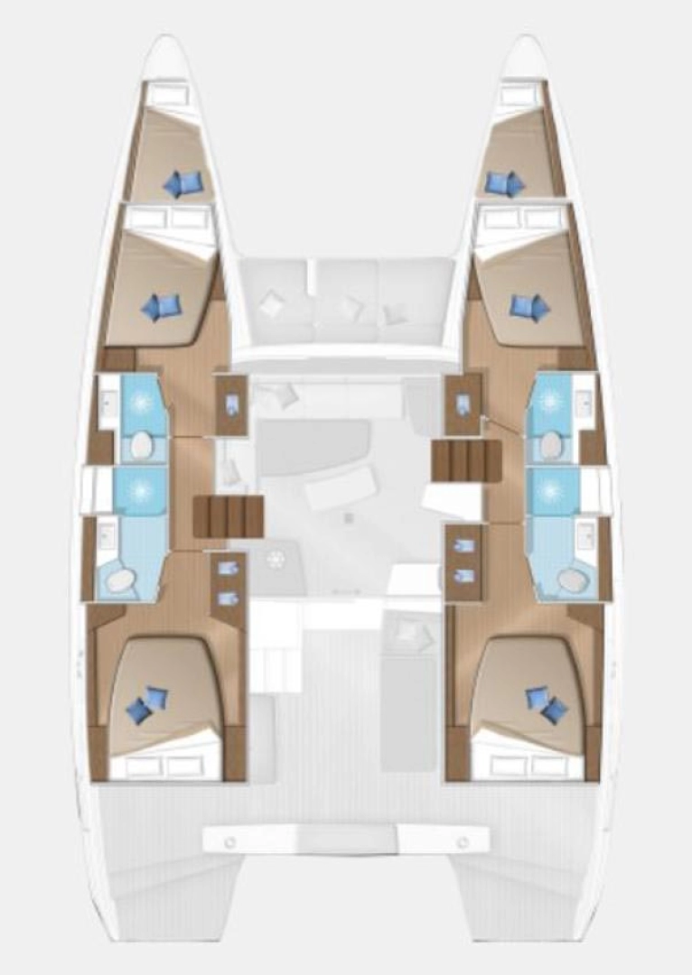 Yacht charter Šibenik cheap Lagoon 42