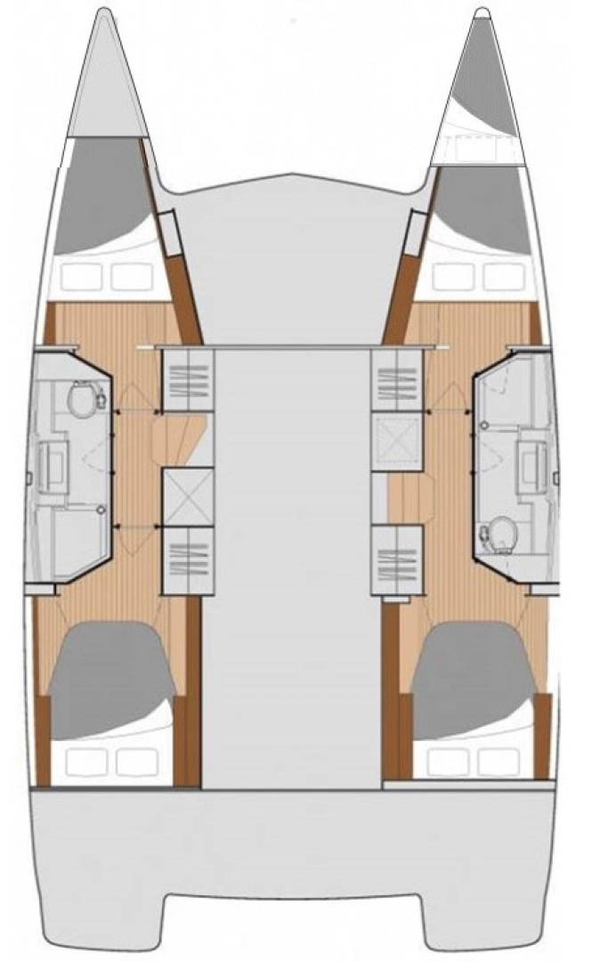 Catamaran rental with or without captain Fountaine Pajot Eden Island