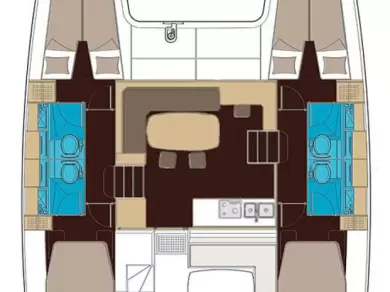 Lagoon Lagoon 400 charter bareboat or captained in  Split