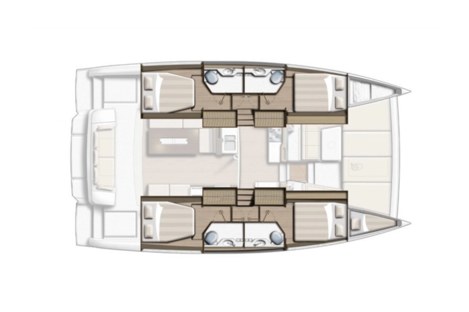 Bareboat Rental Catamaran Bali with a boat licence