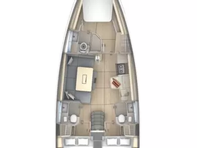 Sailboat rental in Lávrio - Dufour Dufour 41