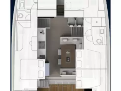 Rent a Aventura Aventura 50 - 4 + 1 cab. Alimos