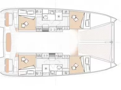 Catamaran rental in Skradin - Excess Excess 11