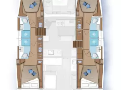 Lagoon Lagoon 46 in Göcek on SamBoat