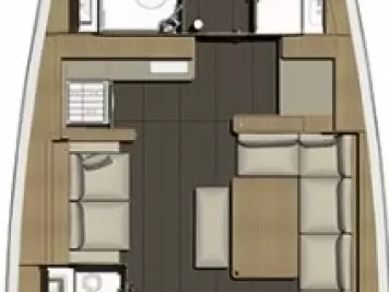 Dufour Dufour 460 Grand Large charter bareboat or captained in  Šibenik