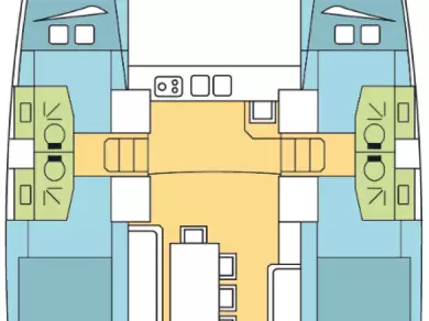 Bareboat Rental Catamaran Bali with a boat licence