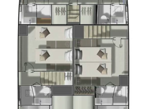 Motorboat rental in Split - Prestige Yachts Prestige M48 - 3 + 1 cab.