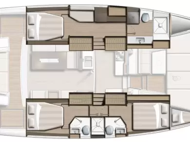 Catamaran rental in Šibenik - Bali Bali 4.2