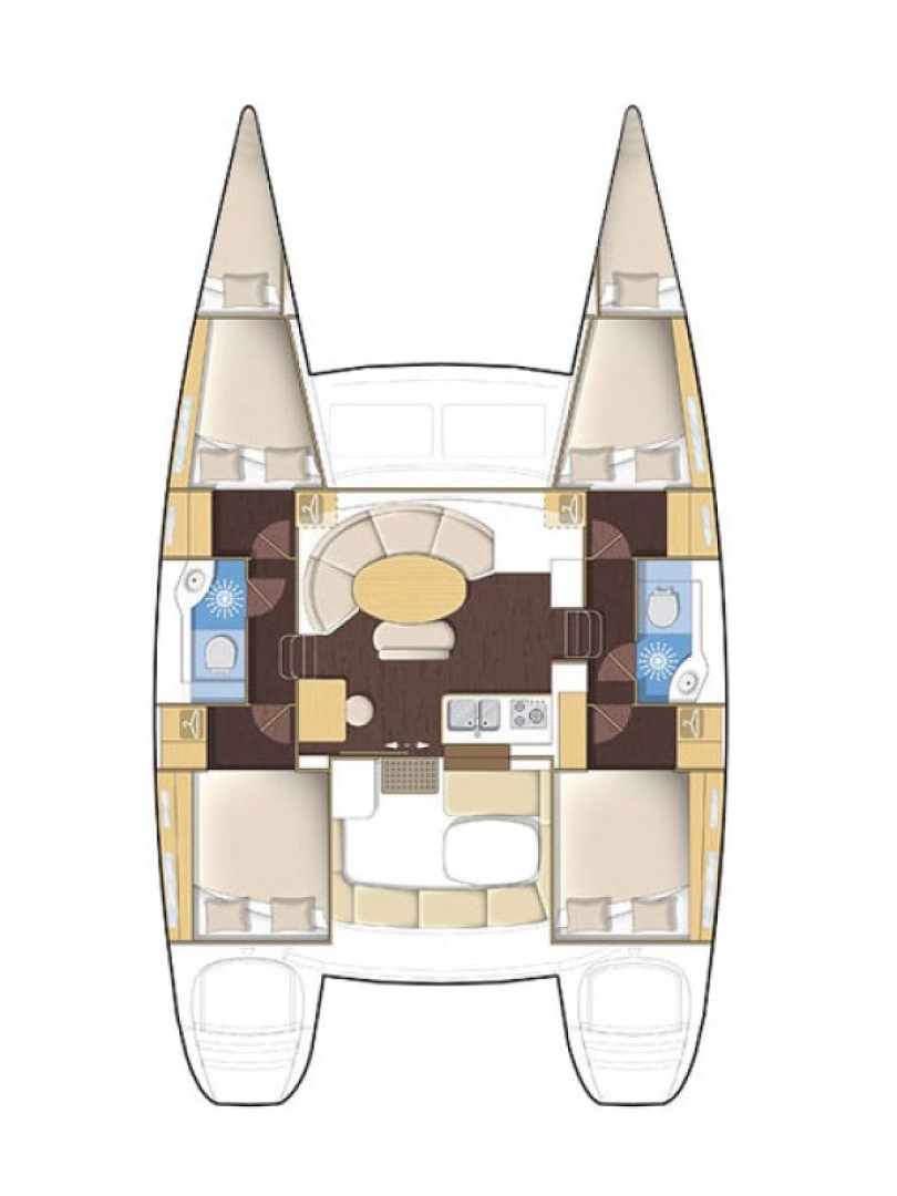 Catamaran for rent Komolac at the best price
