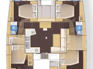 Lagoon Lagoon 52 in Alimos on SamBoat