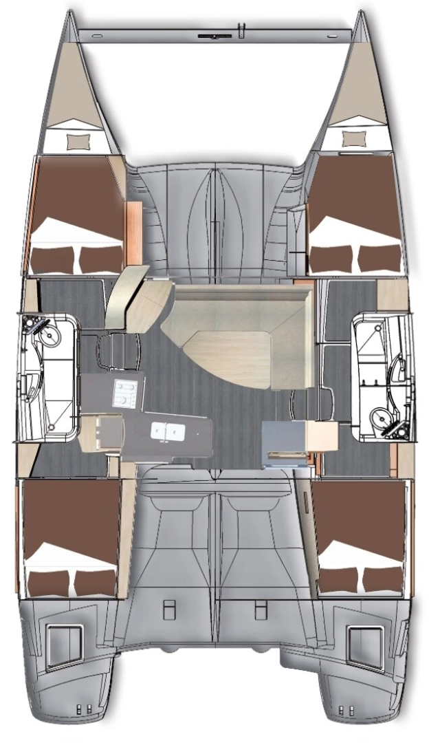 Catamaran for rent Kaş at the best price