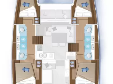 Yacht charter Seget Donji cheap Lagoon 40