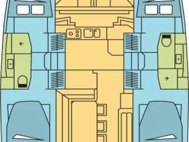 Catamaran rental in Marsh Harbour - Bali Bali 4.2