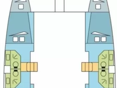 Bareboat Rental Catamaran Bali with a boat licence