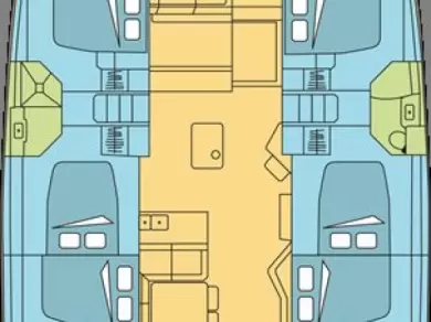 Yacht charter Raiatea Island cheap Bali 5.4