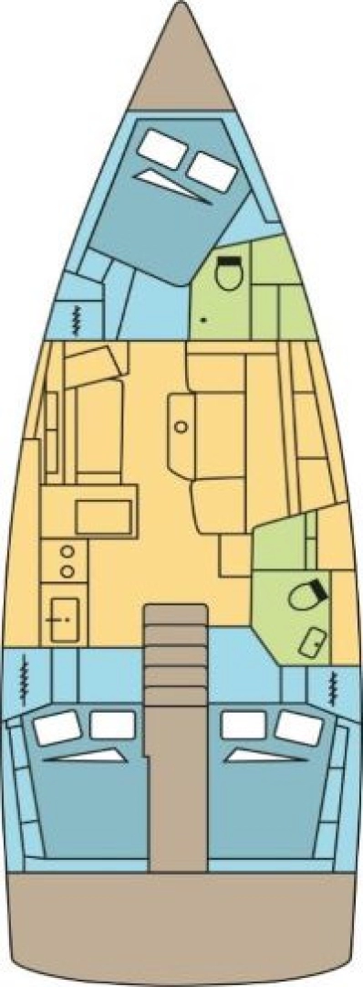 Sailboat rental in Saint-Mandrier-sur-Mer - Bénéteau Oceanis 41.1