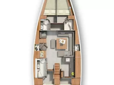 Hanse Hanse 455 in Seget Donji on SamBoat