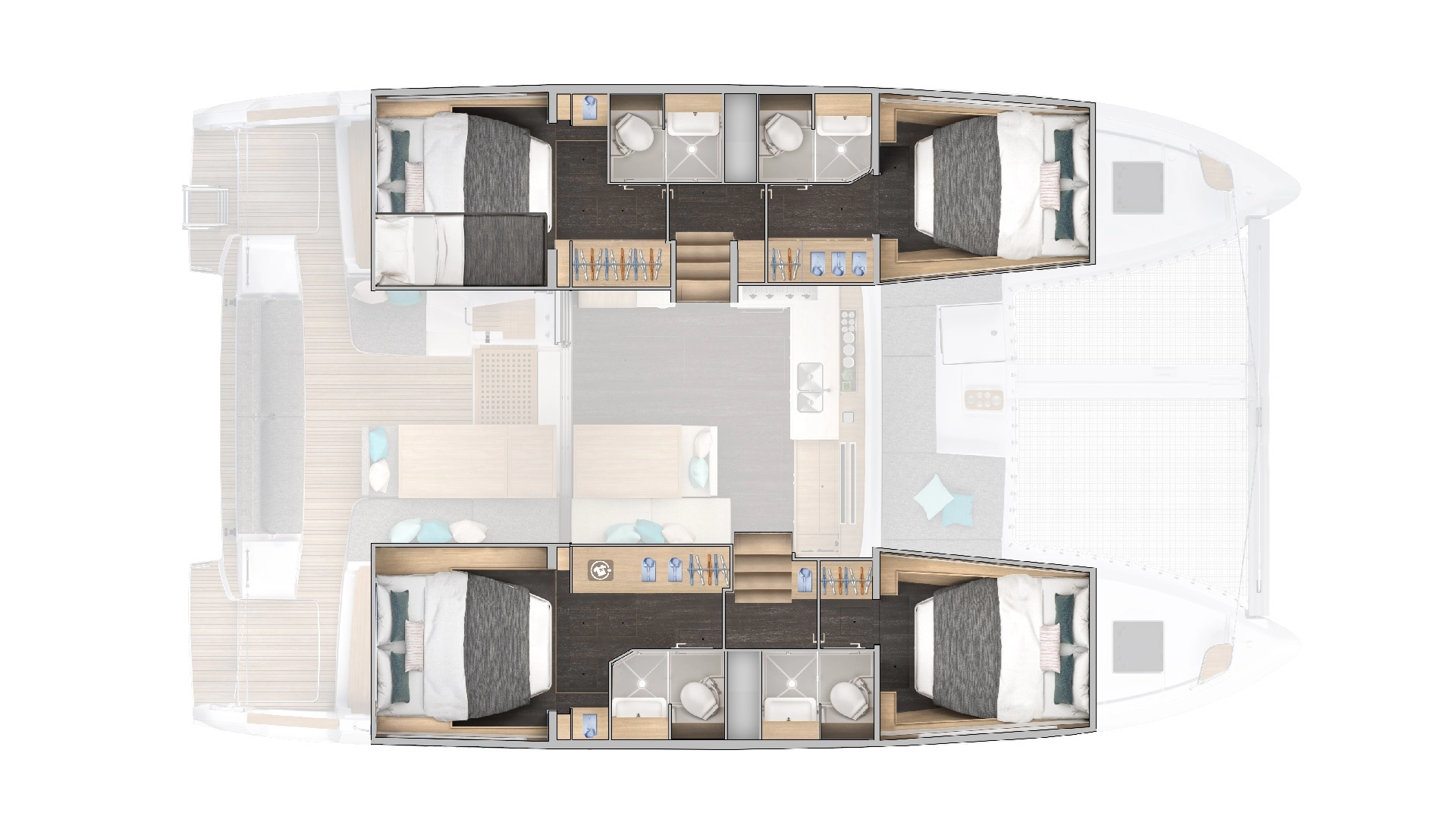 Lagoon Lagoon 43 in Benitses on SamBoat