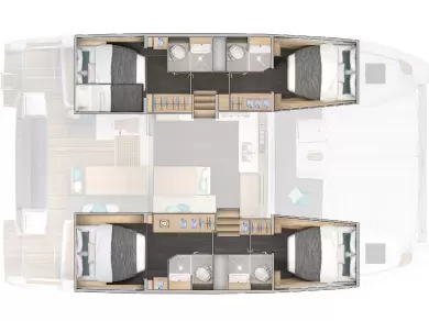 Lagoon Lagoon 43 in Benitses on SamBoat