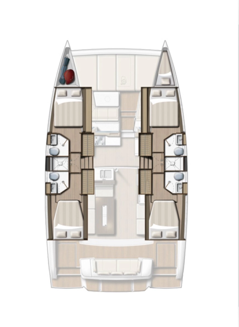 Catamaran rental with or without captain Bali Marsh Harbour