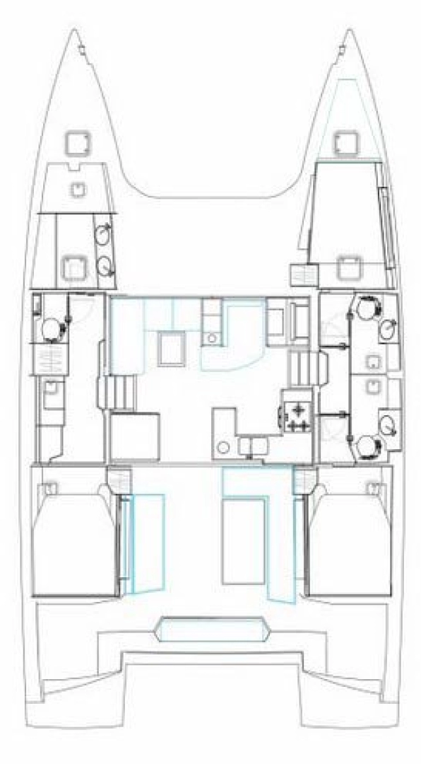 Catamaran rental in Split - Nautitech Nautitech 46 Open