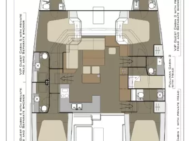 Catamaran rental in Ibiza Town - Dufour Dufour Catamarans 48 Sail