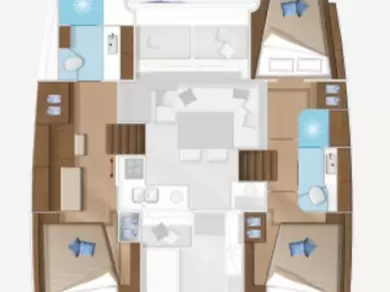 Yacht charter Pomer cheap Lagoon 40