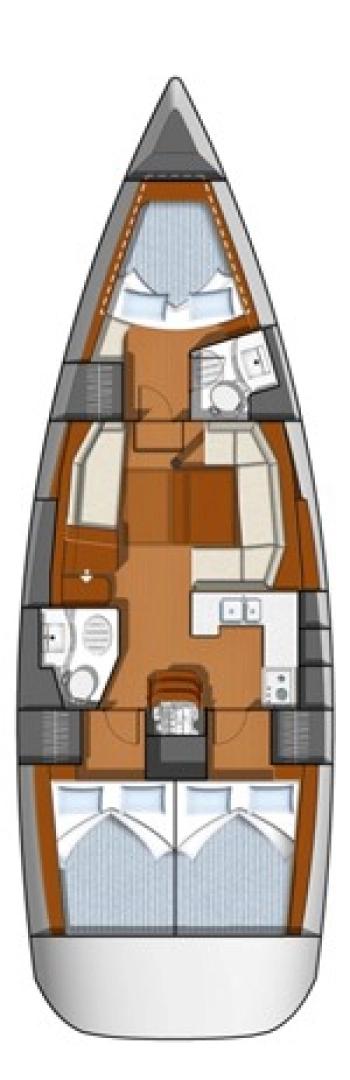 Jeanneau Sun Odyssey 42i charter bareboat or captained in  San Vincenzo