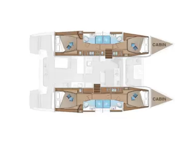 Catamaran rental in Parish of Saint George - Lagoon Lagoon 46